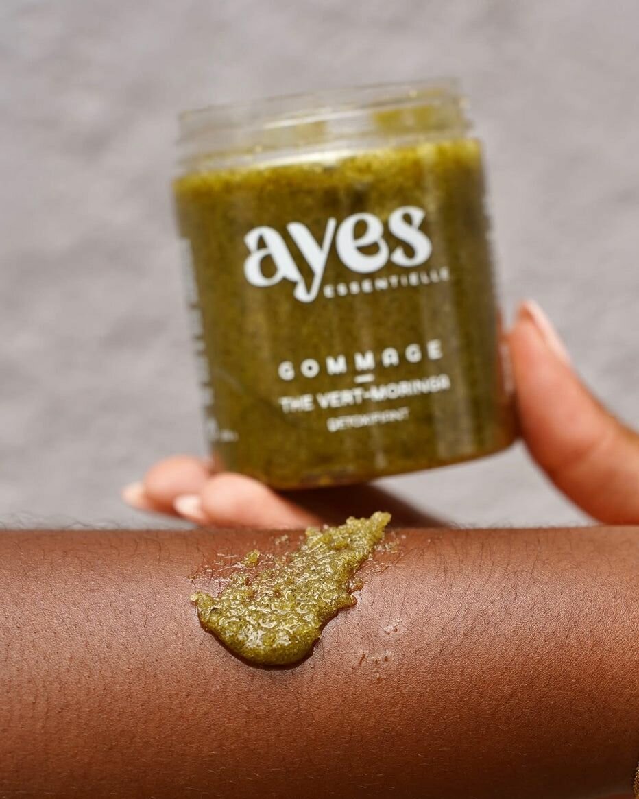 Gommage Thé Vert-Moringa Detoxifiant