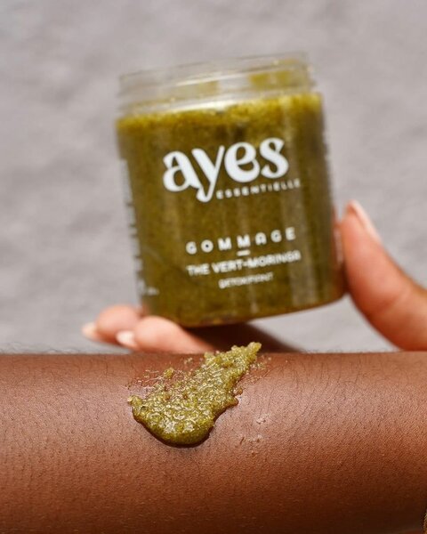 Gommage Thé Vert-Moringa Detoxifiant