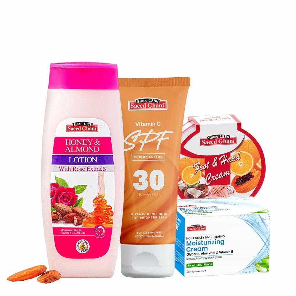 Bundle Of 4 Moisturizers