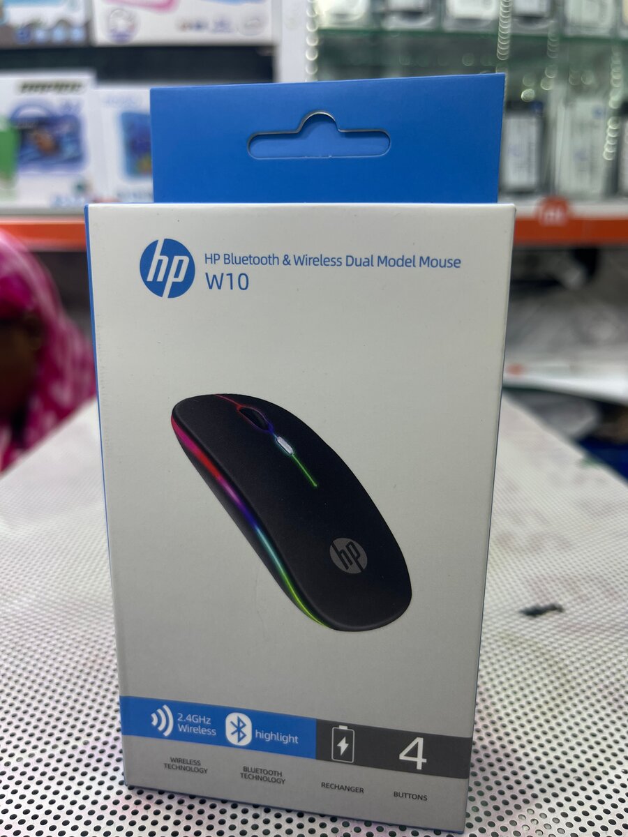 Souris sans fil HP LED RGB