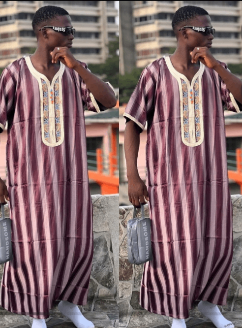 Boubou Africain Homme Classique