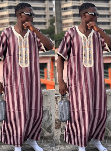 Boubou Africain Homme Classique