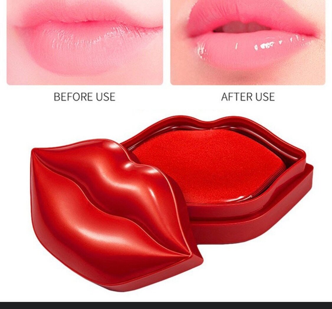 20 Pieces Red Skin Care Lip Mask