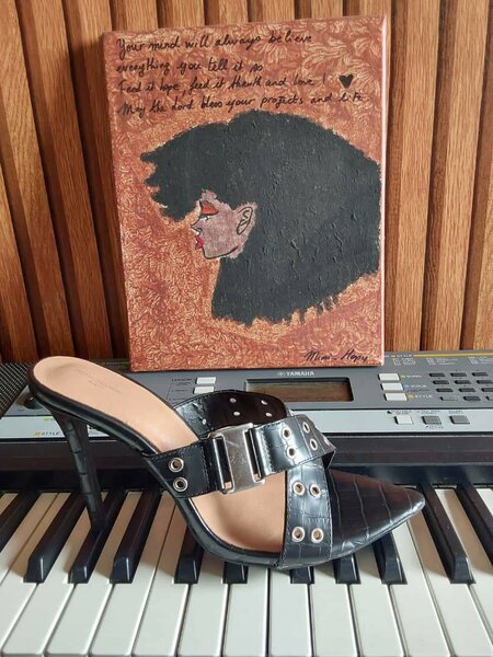 Sandales à talons en cuir élégantes