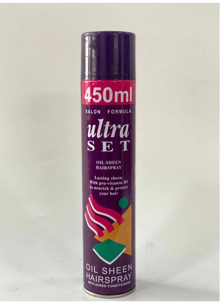 Ultra Set Oil Sheen Hairspray