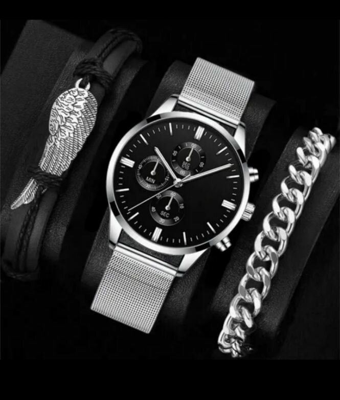 Montre Homme avec Bracelets Élégants