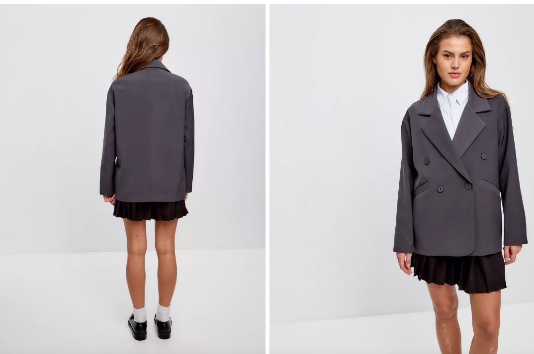 Пиджак оверсайз женский