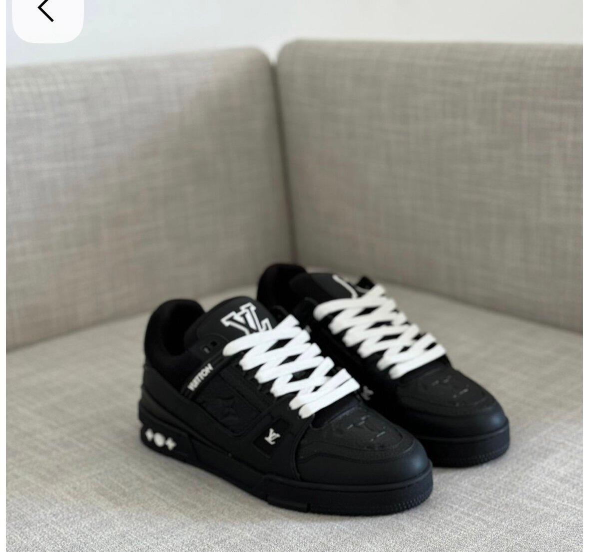 Baskets noires élégantes