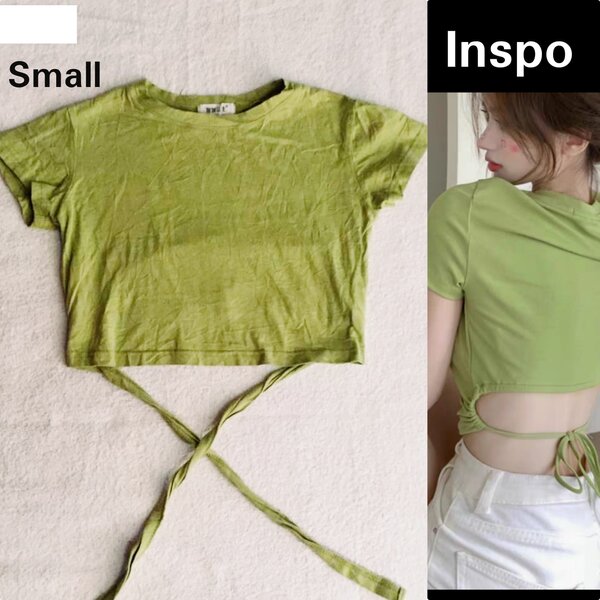 Salaula crop tops and tops