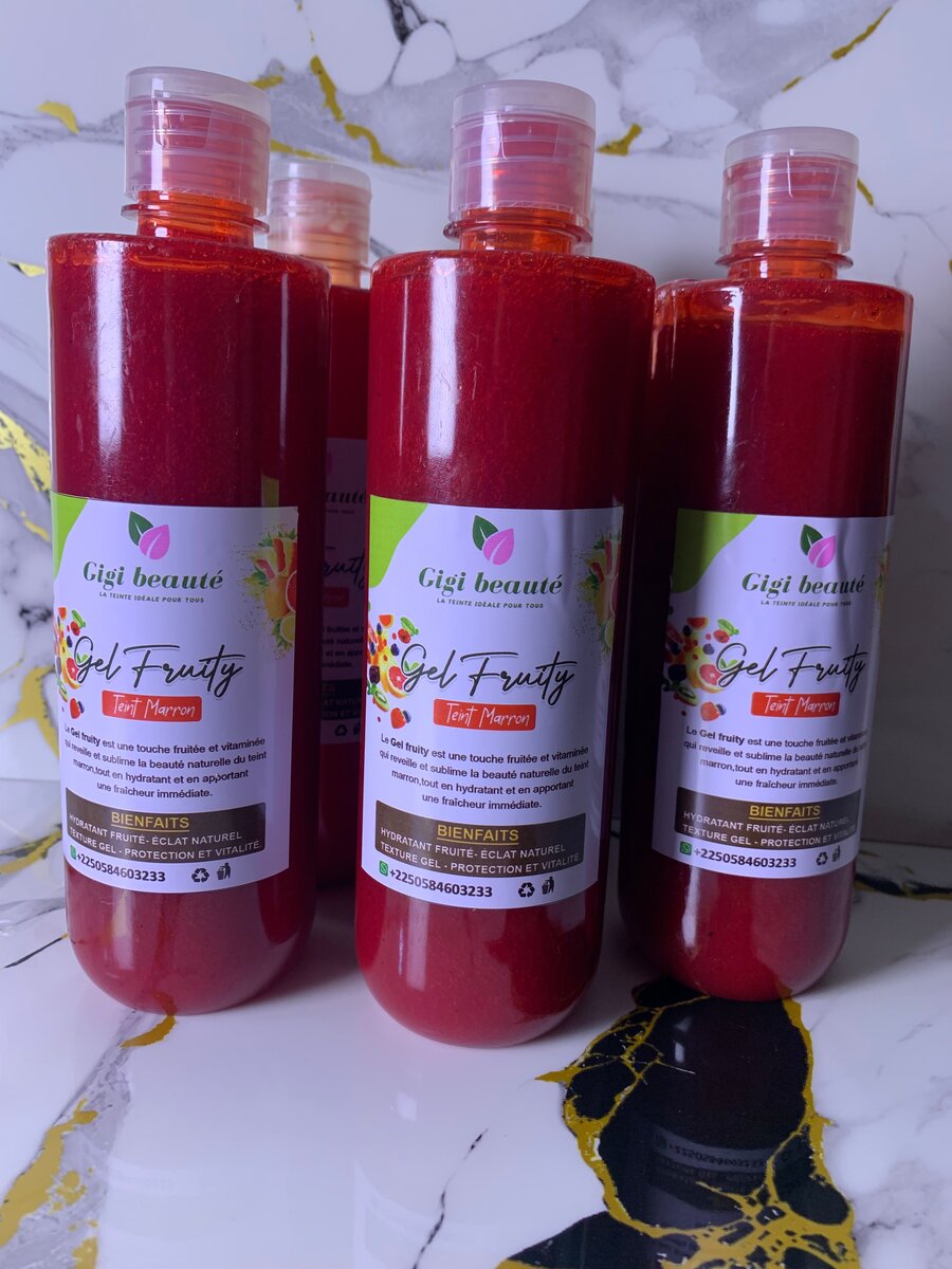 Liquide Fruité teint marron