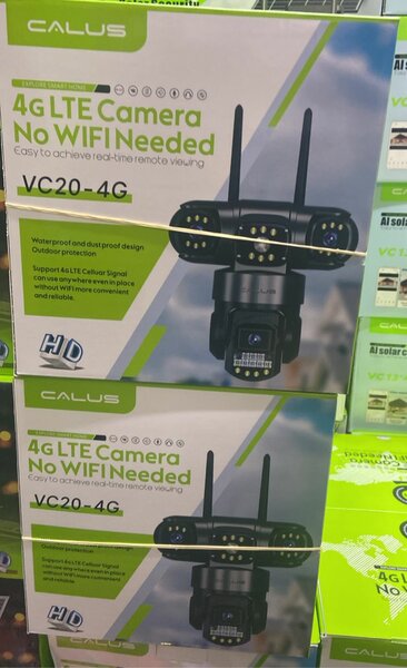 Caméra de sécurité 4G LTE solaire