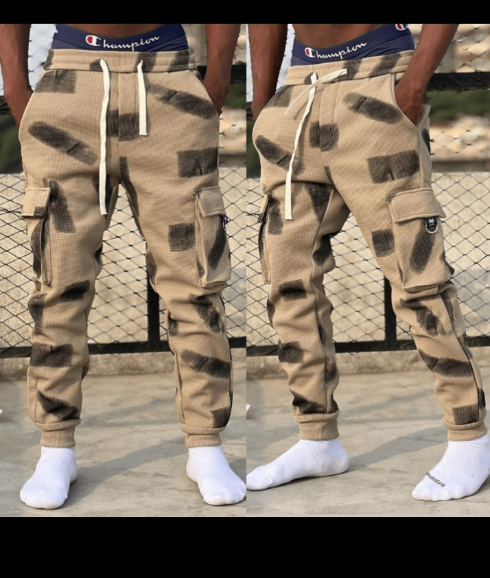 Pantalon cargo camouflage