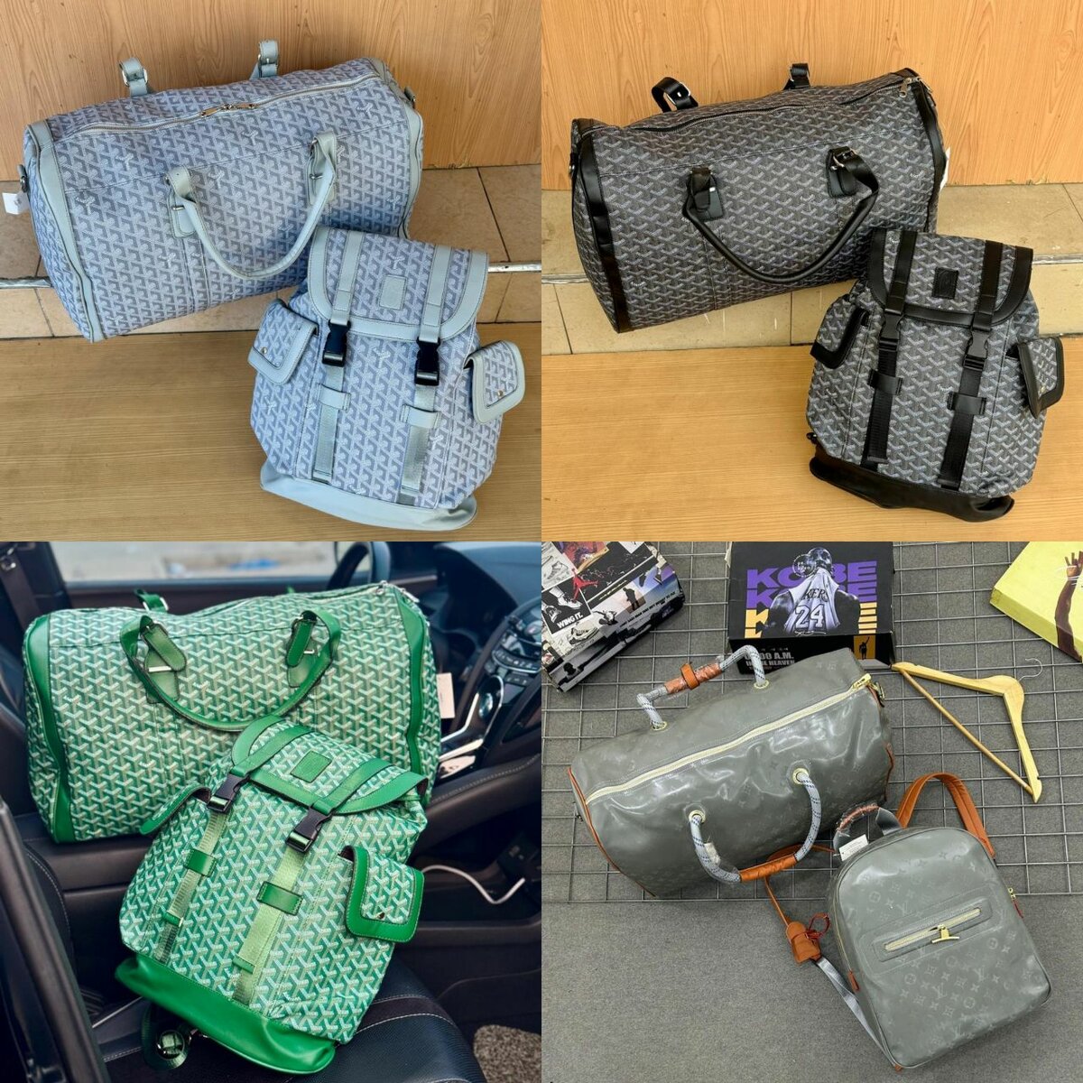 Branded traveling and backpack bag