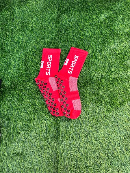 Chaussettes de sport rouges