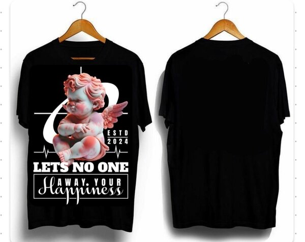 T-shirt imprimé Cupidon