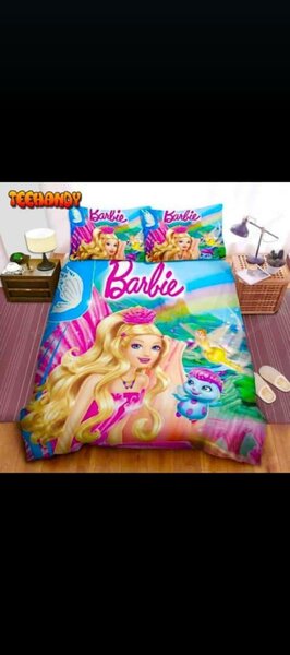 Duvet cover + 2 pillowcases Barbie