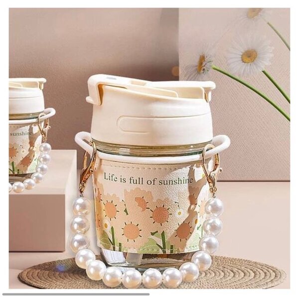 Gourde élégante avec perles