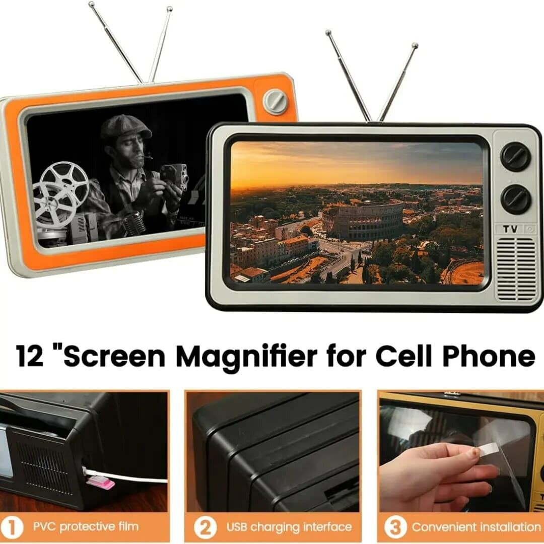 Amplificateur d'Écran Téléphone 12"