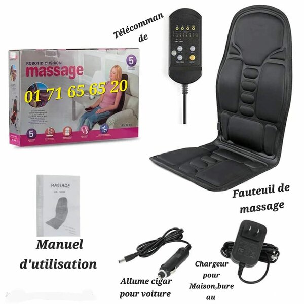 Coussin de massage voiture