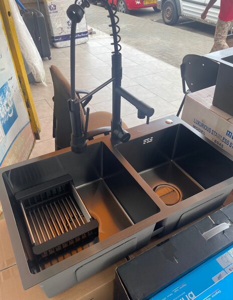 DOUBLE COMPLETE SINK