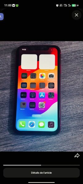 iPhone XR Rouge (128GB)