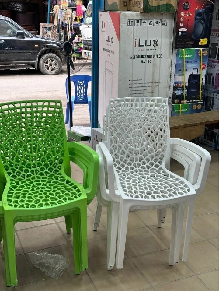 Chaises de Jardin en Plastique