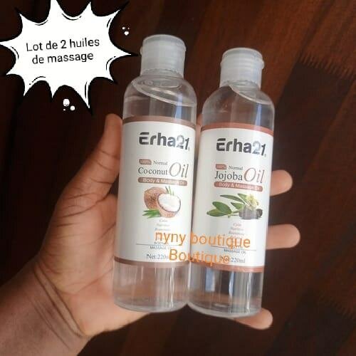 Une huile de massage