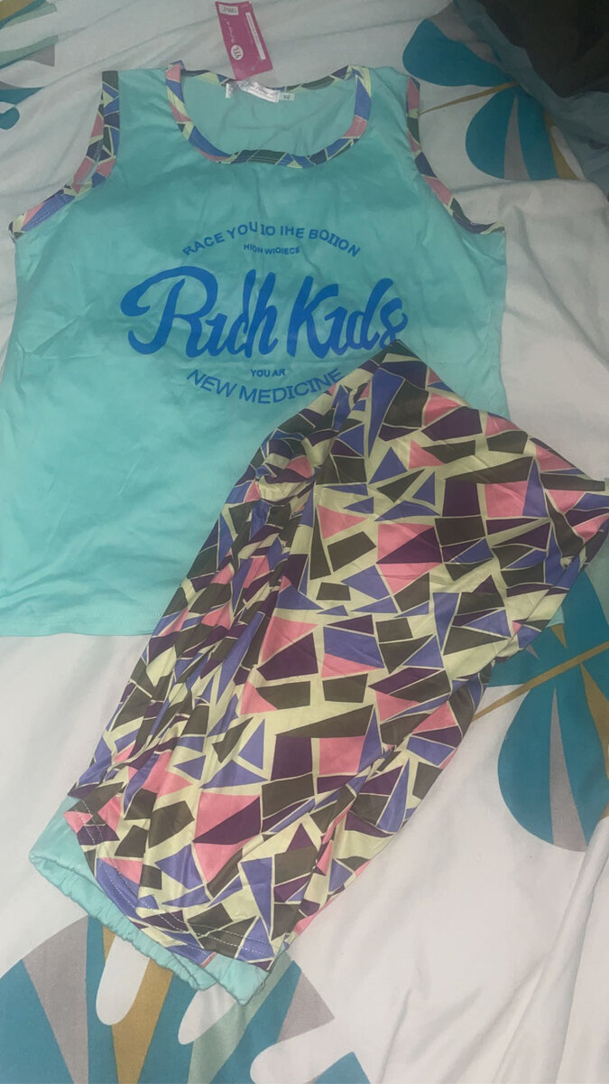 Ensemble T-shirt et Legging Coloré Enfants