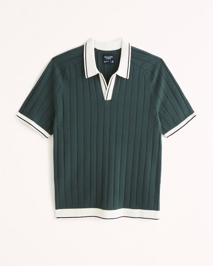 Polo en tricot pour hommes