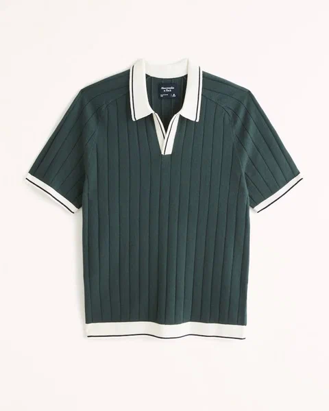 Polo en tricot pour hommes