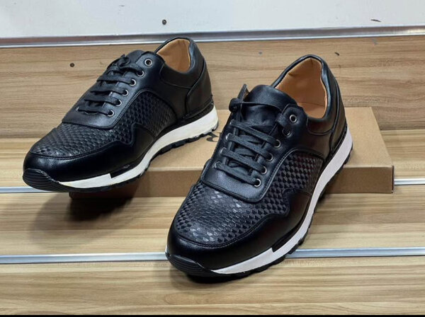Baskets en cuir homme élégantes