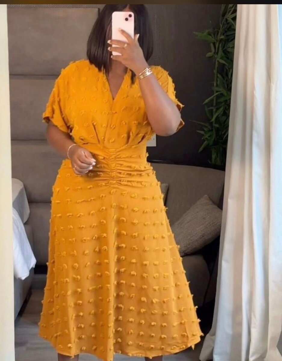 Robe midi élégante bohème