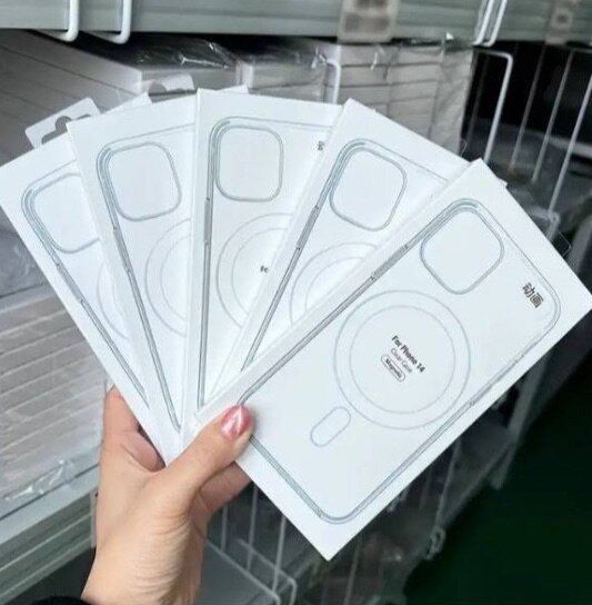 Coque/Antichoc original transparent magnétique  pour iphone