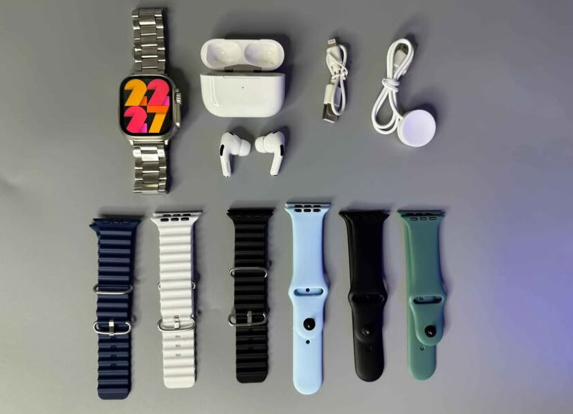 Ensemble Montre Connectée 7en1