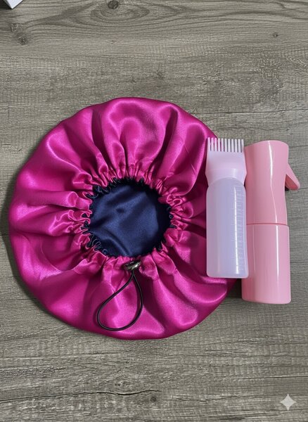 Bonnet de Satin Capillaire