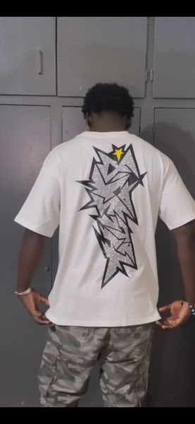 T-shirt streetwear graphique