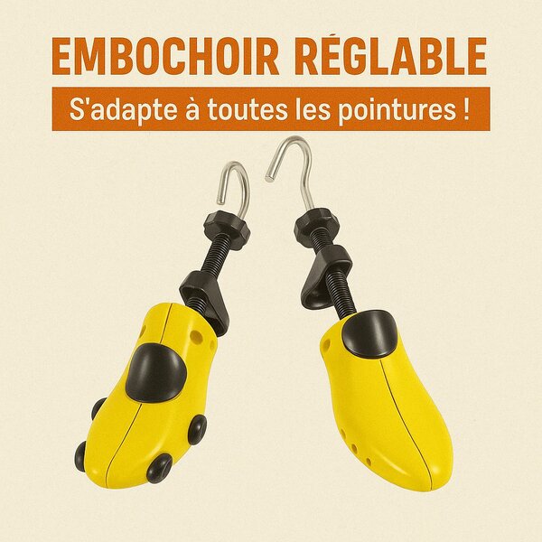 Embouchoirs Réglables 3en1