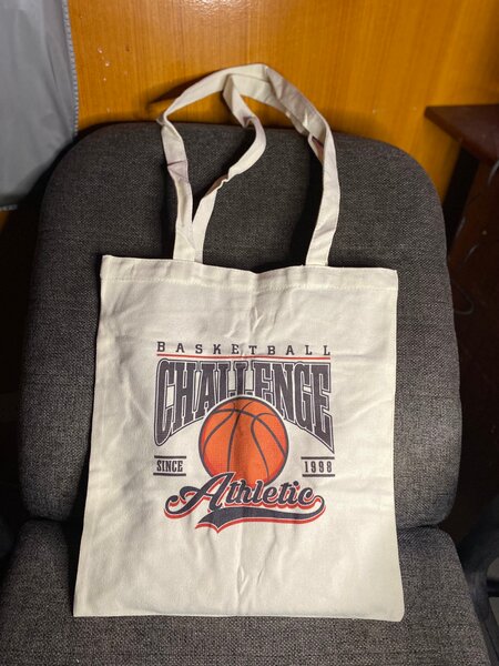 Sac fourre-tout en toile imprimée