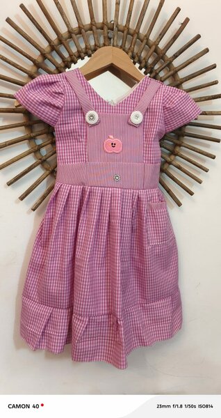 Robe Enfant à Carreaux Jolis