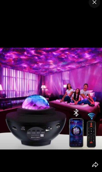 Projecteur lumineux Bluetooth