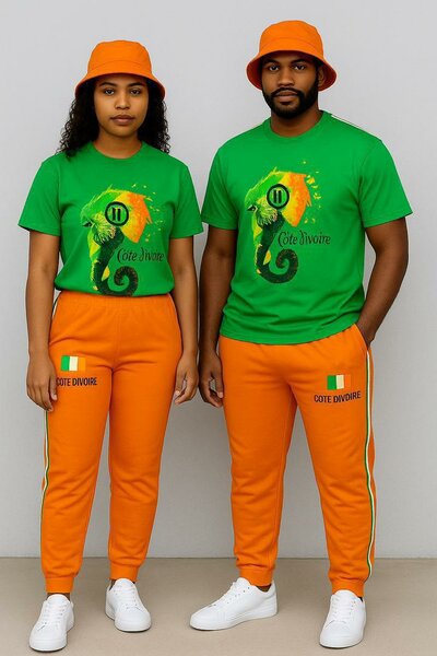 Ensemble Côte d'Ivoire unisexe