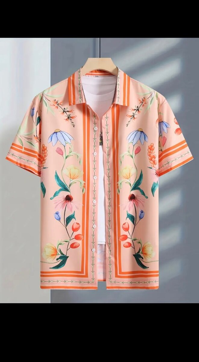 Chemise fleurie importée