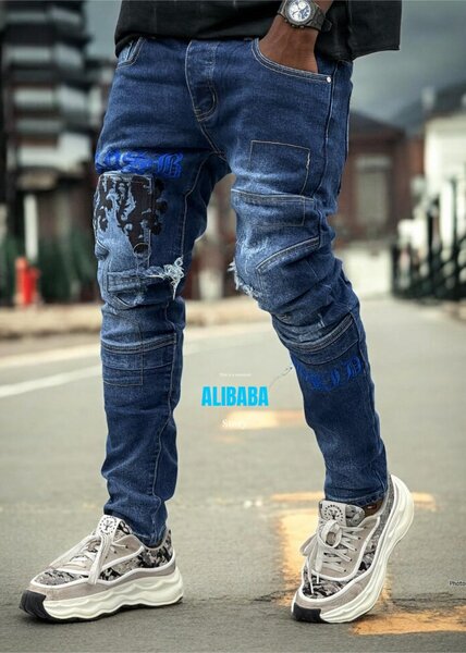 Jean slim homme décontracté