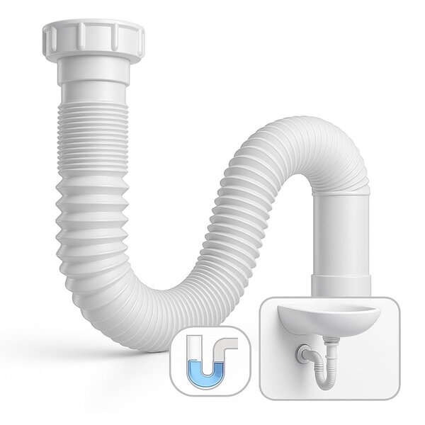Flexible Sink Drain Pipe