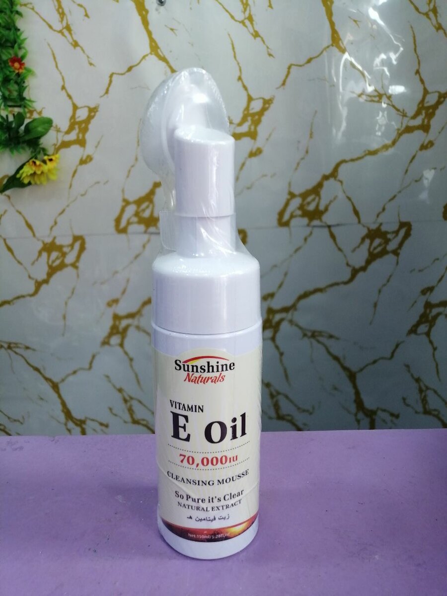 Mousse nettoyant visage