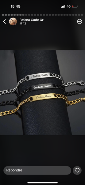 Bracelets personnalisées