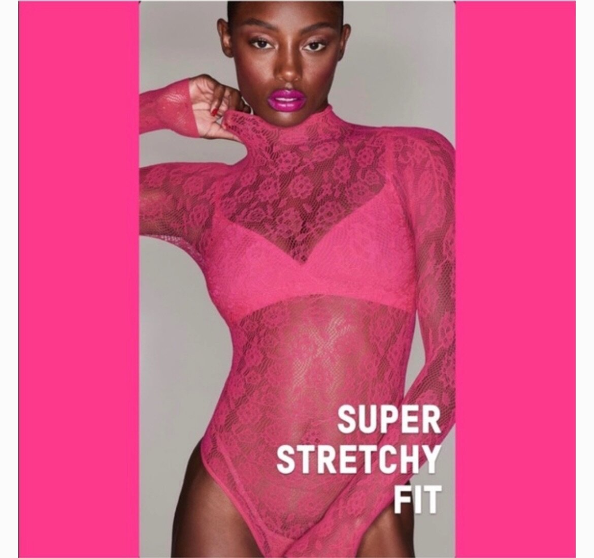 Sheer mesh bodysuit