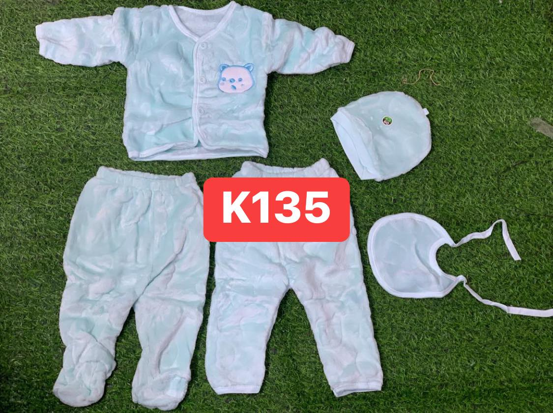 Blue set for newborn babies