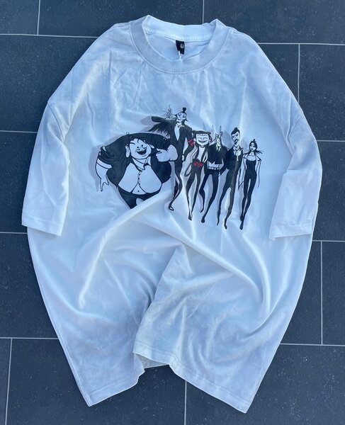 T-shirt oversize avec impression graphique