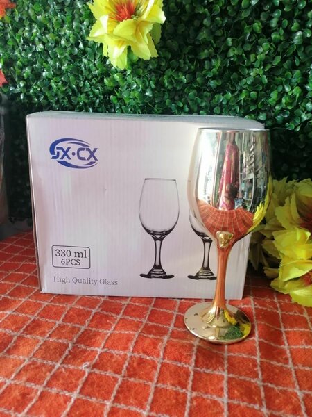 Verres à Vin Ambrés